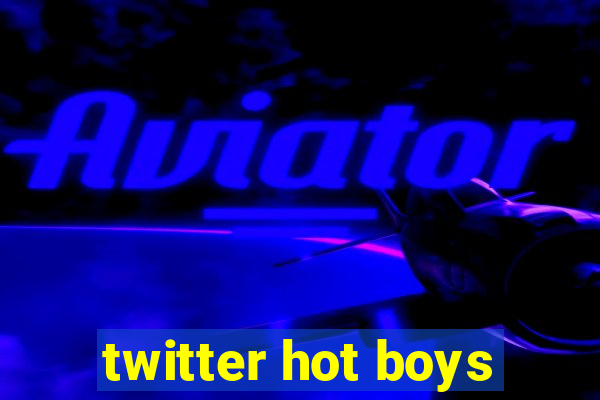 twitter hot boys